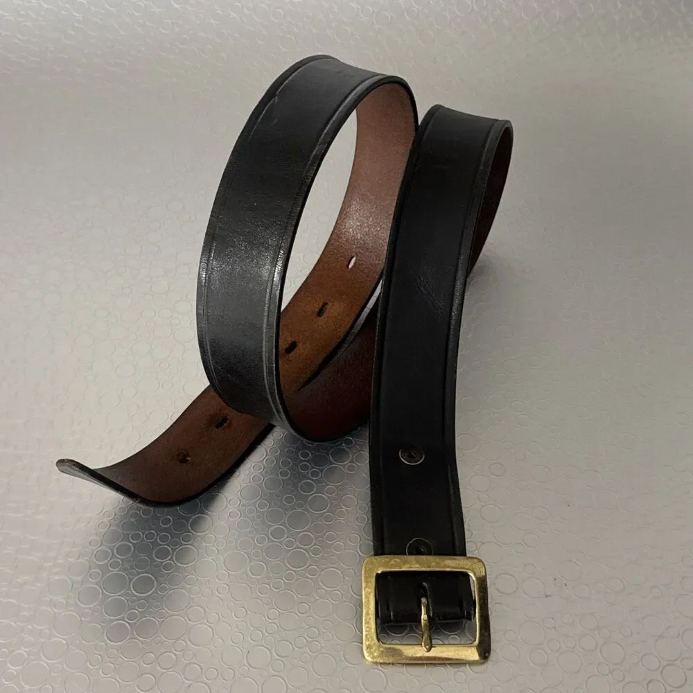 Don Hume B111 Stiffened Leather Duty Security Uniform Belt 40 Tactical CCW EDC